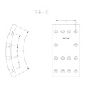 BLOQUE DE FRENO TRASERO FRAS-LE - FD/84-X