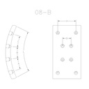 BLOQUE DE FRENO TRASERO FRAS-LE - MB/188-X