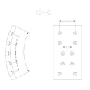 BLOQUE DE FRENO TRASERO FRAS-LE - MB/191-C/17