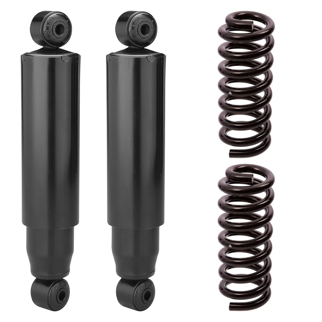 KIT 2 AMORTIGUADORES + 2 ESPIRALES DELANTEROS REFORZADOS NAKATA + AG - AC35721+1-041024R