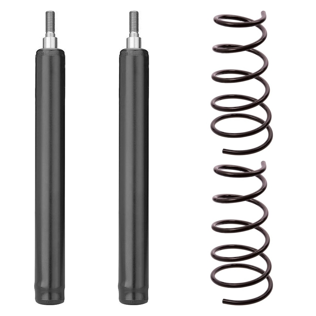 KIT 2 AMORTIGUADORES + 2 ESPIRALES DELANTEROS NAKATA + AG - HG32768+1-071051