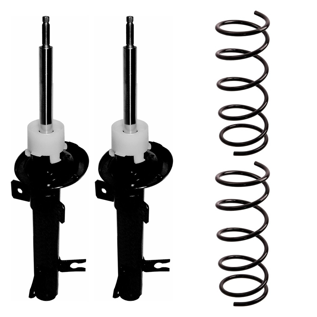 KIT 2 AMORTIGUADORES + 2 ESPIRALES DELANTEROS NAKATA + AG - HG31059+HG31058+1-072083