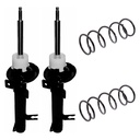 KIT 2 AMORTIGUADORES + 2 ESPIRALES DELANTEROS REFORZADOS NAKATA + AG - HG31059+HG31058+1-072083R