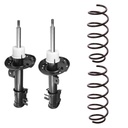 KIT 2 AMORTIGUADORES + 2 ESPIRALES DELANTEROS NAKATA + AG - HG33046+HG33045+1-071129
