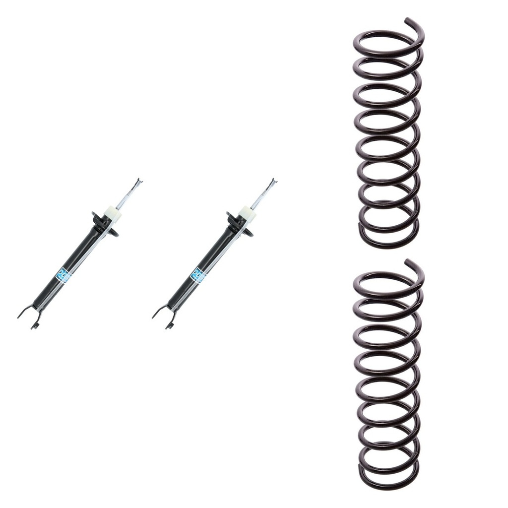 KIT 2 AMORTIGUADORES + 2 ESPIRALES TRASEROS REFORZADOS NAKATA + AG - HG30930+1-072176R