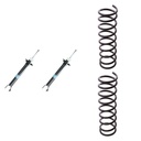 KIT 2 AMORTIGUADORES + 2 ESPIRALES TRASEROS REFORZADOS NAKATA + AG - HG30930+1-072176R