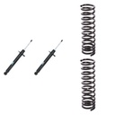 KIT 2 AMORTIGUADORES + 2 ESPIRALES TRASEROS NAKATA + AG - HG30931+1-251006