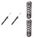 KIT 2 AMORTIGUADORES + 2 ESPIRALES TRASEROS NAKATA + AG - HG30931+1-251015