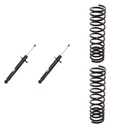 KIT 2 AMORTIGUADORES + 2 ESPIRALES TRASEROS REFORZADOS NAKATA + AG - HG30931+1-251015R