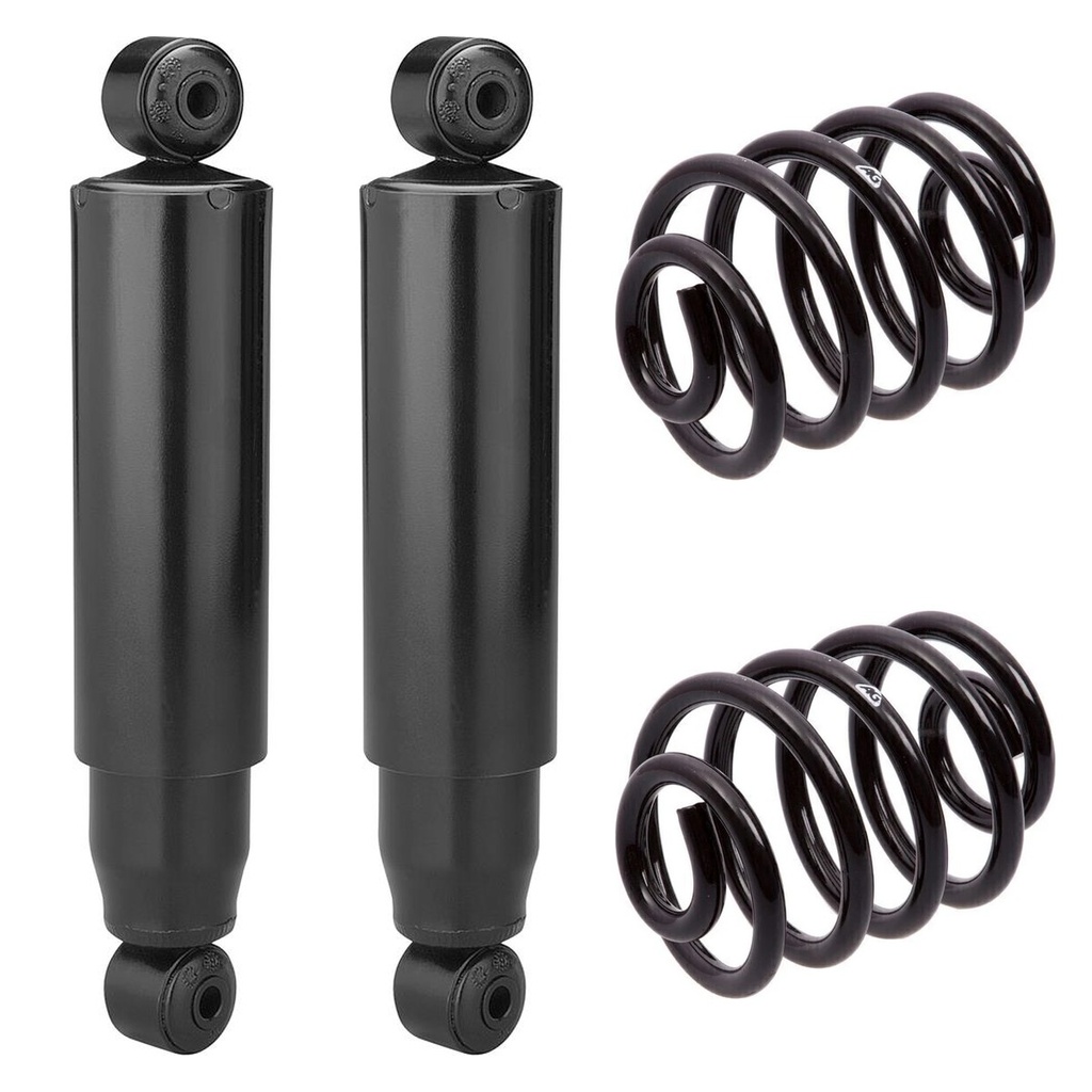 KIT 2 AMORTIGUADORES + 2 ESPIRALES TRASEROS NAKATA + AG - HG30971+1-041154