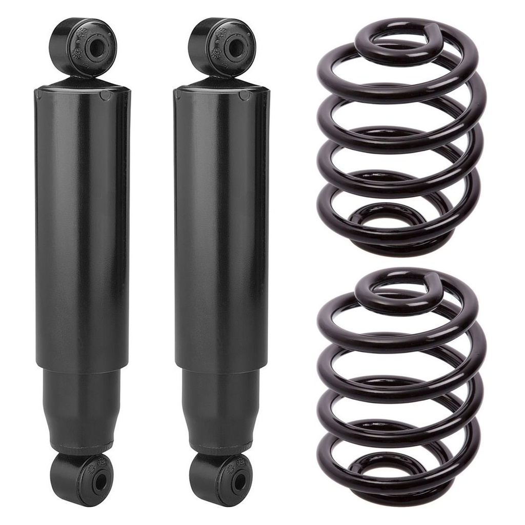 KIT 2 AMORTIGUADORES + 2 ESPIRALES TRASEROS REFORZADOS NAKATA + AG - HG30971+1-041154R