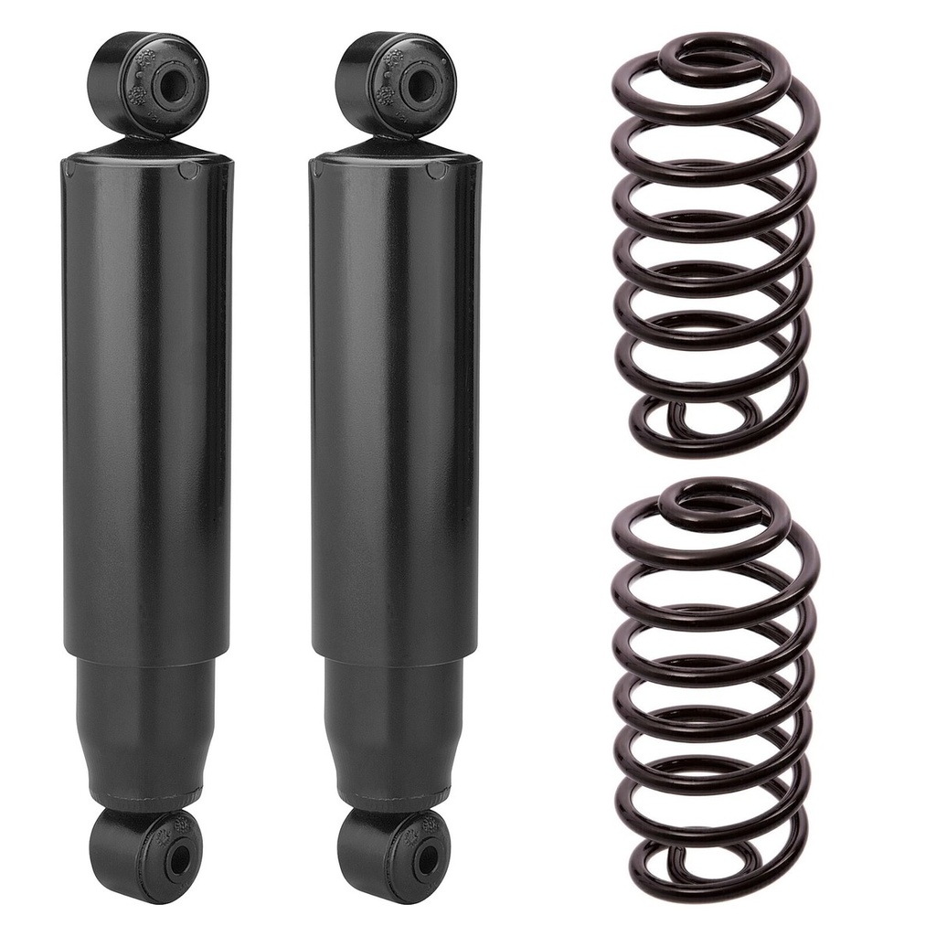 KIT 2 AMORTIGUADORES + 2 ESPIRALES TRASEROS NAKATA + AG - HG31110+1-041052
