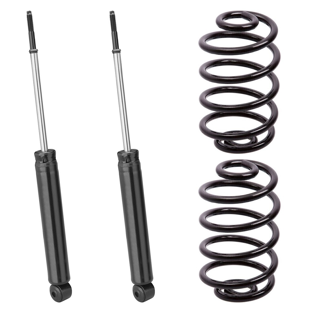 KIT 2 AMORTIGUADORES + 2 ESPIRALES TRASEROS NAKATA + AG - HG31151+1-041136