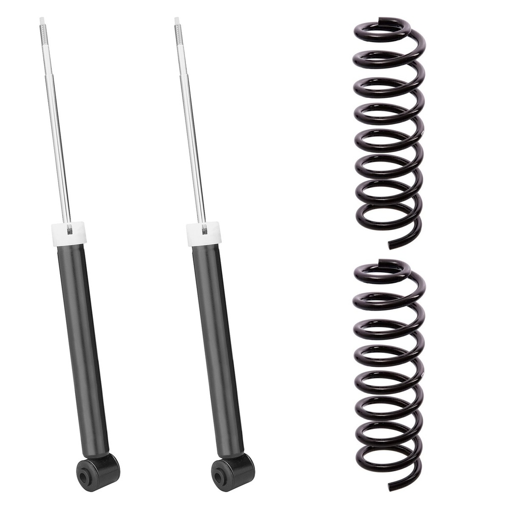 KIT 2 AMORTIGUADORES + 2 ESPIRALES TRASEROS NAKATA + AG - HG31183+1-213114