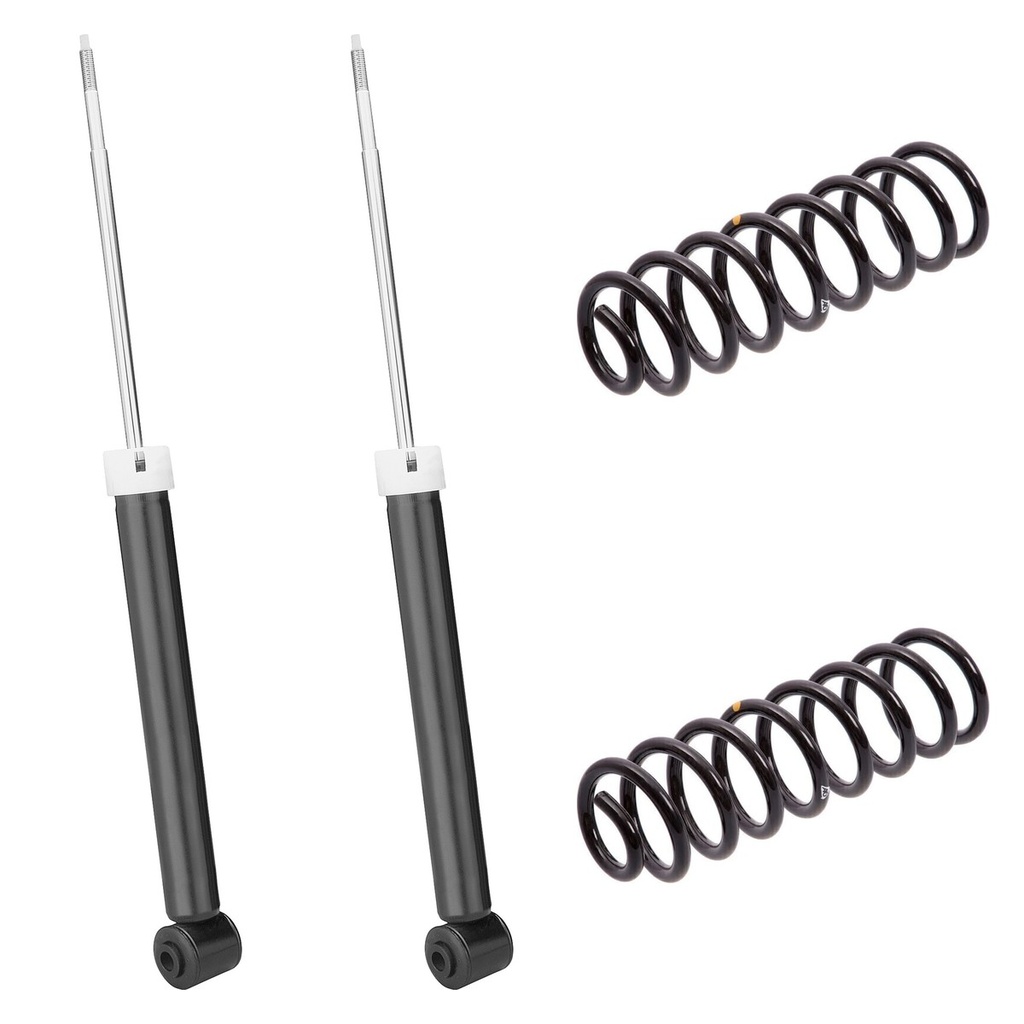 KIT 2 AMORTIGUADORES + 2 ESPIRALES TRASEROS REFORZADOS NAKATA + AG - HG31183+1-213114R