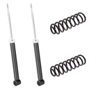 KIT 2 AMORTIGUADORES + 2 ESPIRALES TRASEROS REFORZADOS NAKATA + AG - HG31183+1-213114R