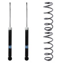 KIT 2 AMORTIGUADORES + 2 ESPIRALES TRASEROS NAKATA + AG - HG41266+1-251216